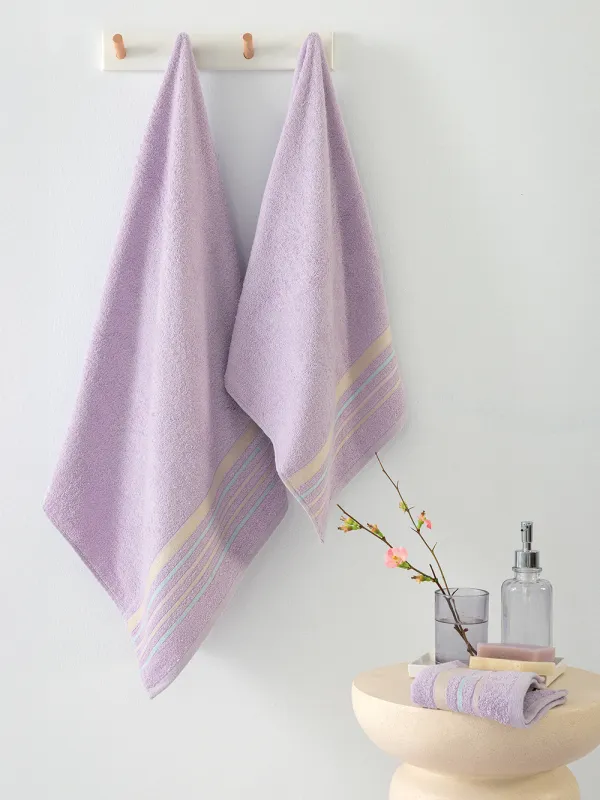 Προϊόν Σετ Πετσέτες (30X50, 50X90, 70X140) MONICA LILAC Εικόνα