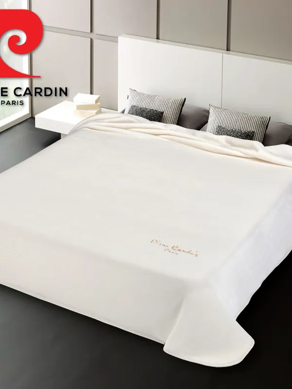 ΚΟΥΒΕΡΤΑ ΥΠΕΡΔΙΠΛΗ 220X240 PIERRE CARDIN NANCY 545 NATURAL(29)