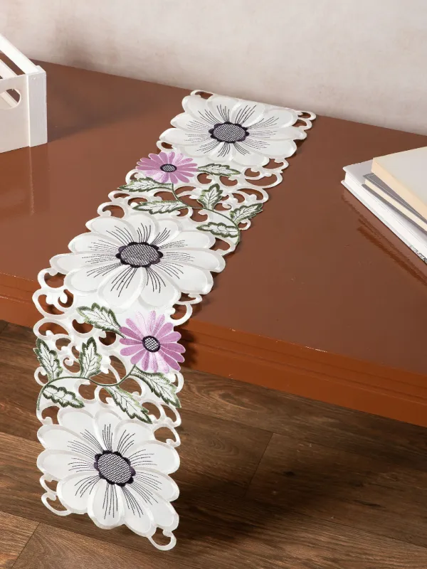 Σατέν κοφτή τραβέρσα (20cm x 150cm) 291 μώβ