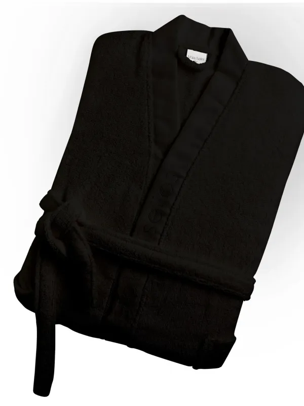 HOLA3 ΜΠΟΥΡΝΟΥΖΙ (BLACK) LARGE  420GSM 100% COTTON