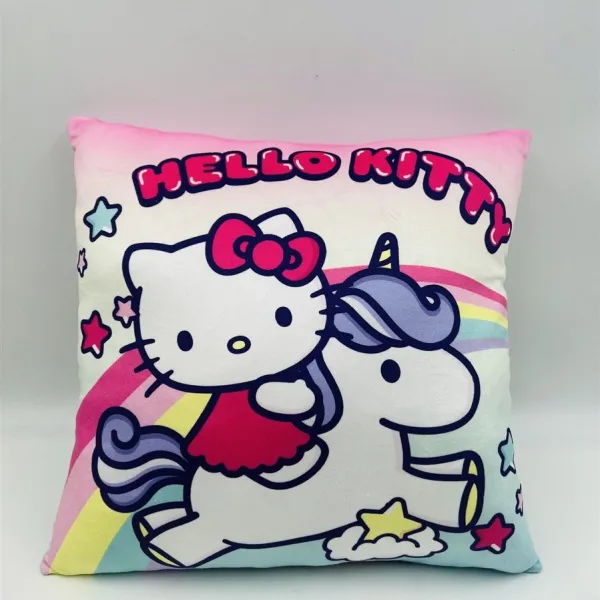 Προϊόν Βελούδινο Μαξιλάρι Sanrio Hello Kitty 602 38X38 Pink-Multi 100% Velboa Εικόνα