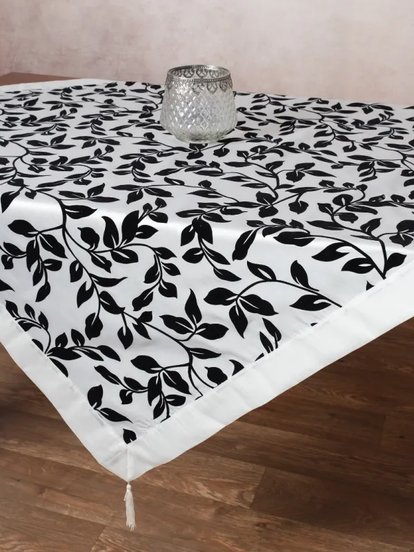 Σατέν καρέ 081 (85cm x 85cm) λευκό