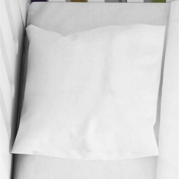 ΜΑΞΙΛΑΡΟΘΗΚΗ bebe Solid 491 35X45 White Cotton 100%