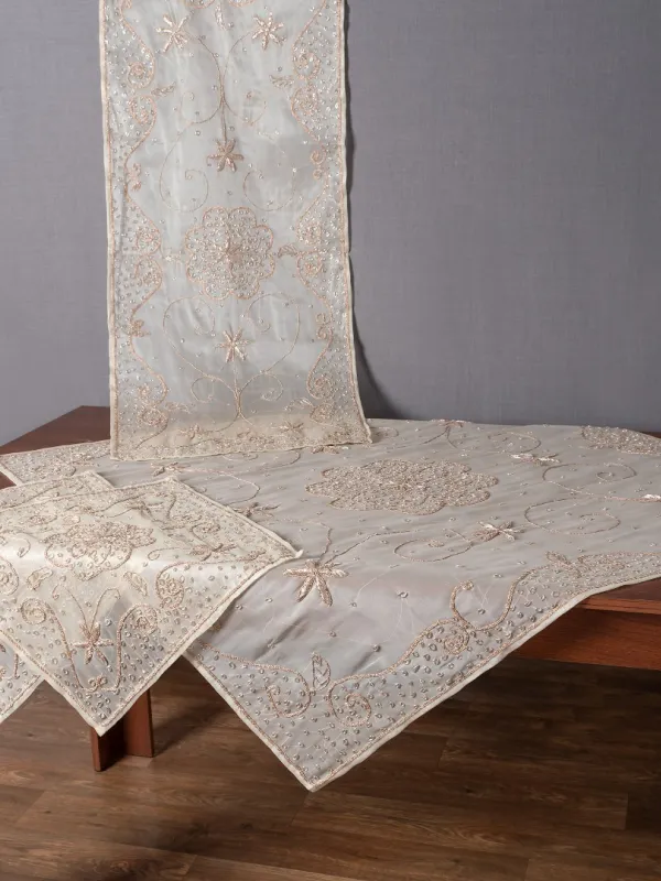 Καρέ (100cm x 100cm) Ερατώ Ivory