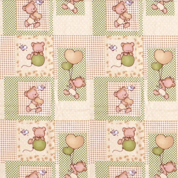 ΠΑΝΑ ΦΑΝΕΛΑ bebe Baloon 76 80Χ80 Beige Flannel cotton 100%