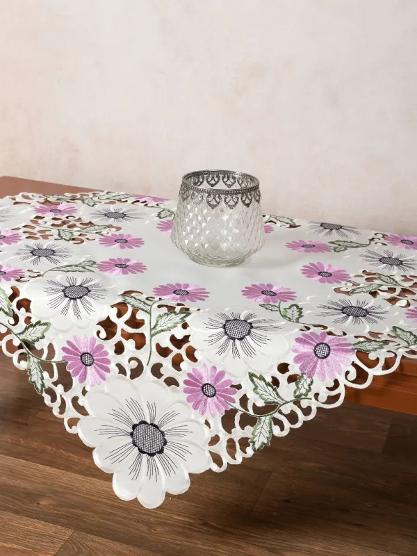 Σατέν κοφτό καρέ (60cm x 60cm) 291 μώβ