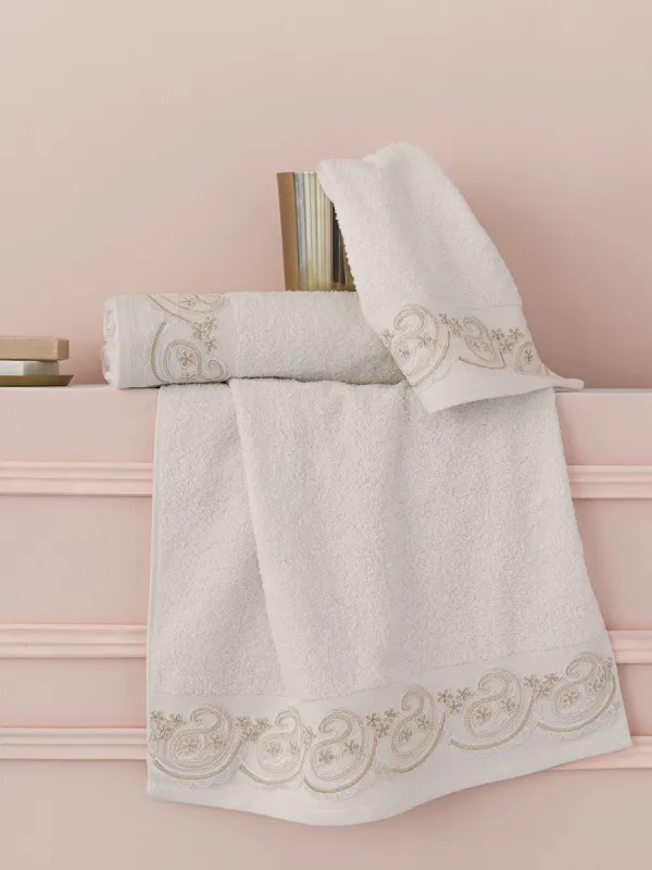Σετ Πετσέτες Towels Collection MAIRA CREAM
