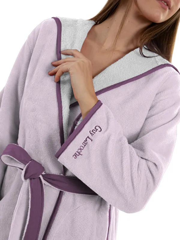 Προϊόν Μπουρνούζι New Comfy Lilac (Με Κουκούλα) Εικόνα