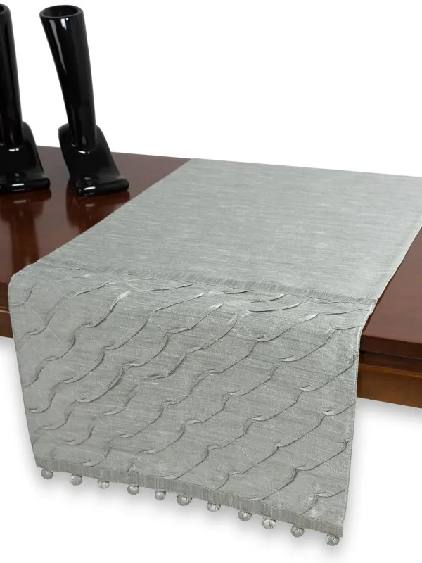 τραβέρσα  (40cm X 170cm)  3874 γκρι
