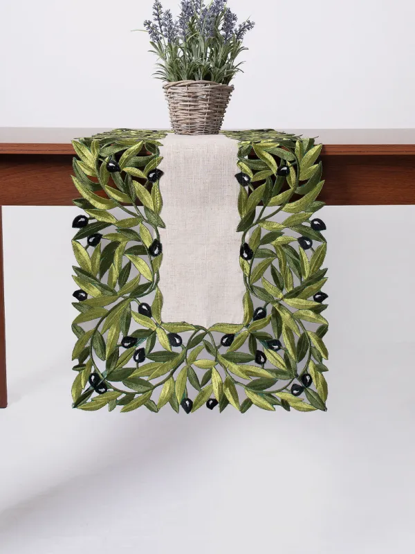 Τραβέρσα 2353 (40cm x 100cm) μαύρη ελιά