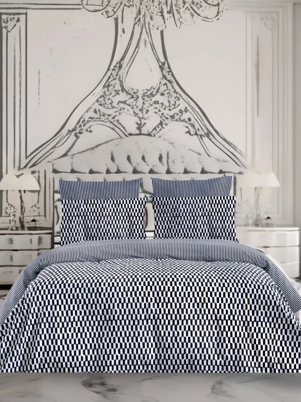 ΠΑΠΛΩΜΑΤΟΘΗΚΗ KING 240Χ250CM CHECK 144TC 100% COTTON