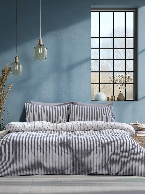 LINO Ζεύγος Μαξιλαροθήκες (52x75) Elan Γκρι