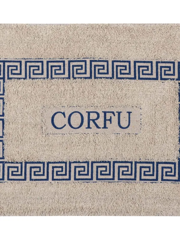 Πατάκι μαίανδρος CORFU (50cm x 80cm) μπλέ