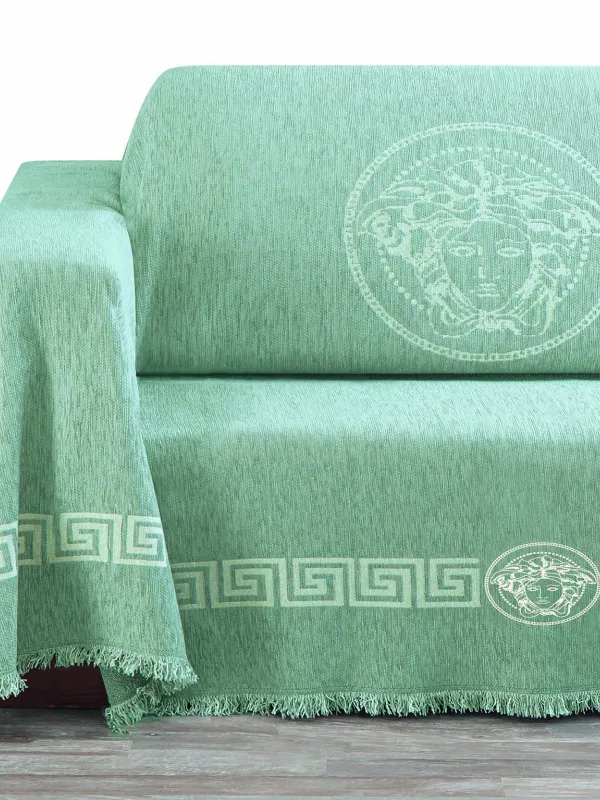 OLYMPUS2  ΜΟΝΟΘΕΣΙΟ ΡΙΧΤΑΡΙ  GREEN 180Χ180CM 100% CHENILLE