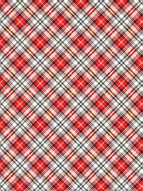 Καρέ Χριστουγεννιάτικο Tartan