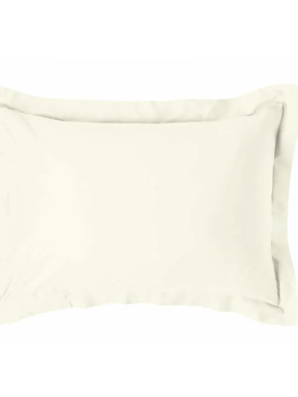 ALMA2 ΣΕΤ ΚΟΥΒEΡΛΙ ECRU 220X240CM 2*50X70CM 230TC 100% CΟΤ/SATΙΝ