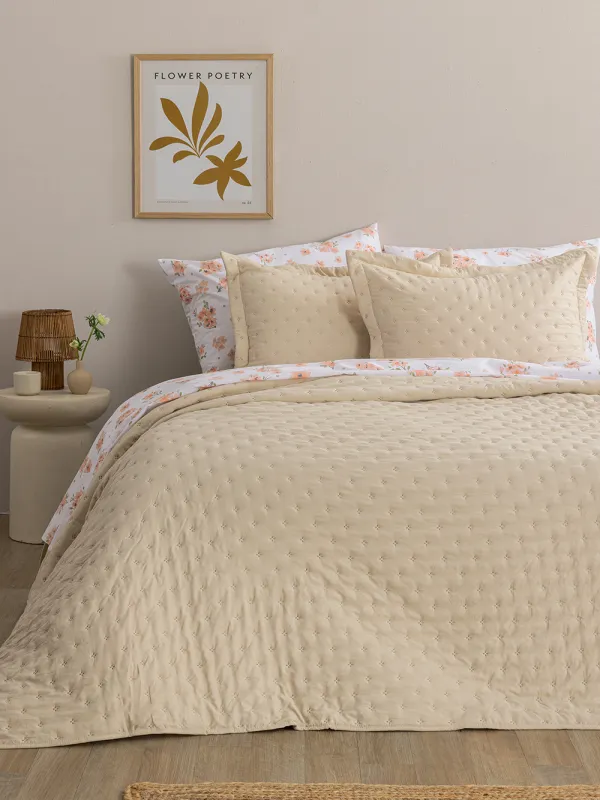 Κουβερλί King size 260x240 NICO/2 BEIGE