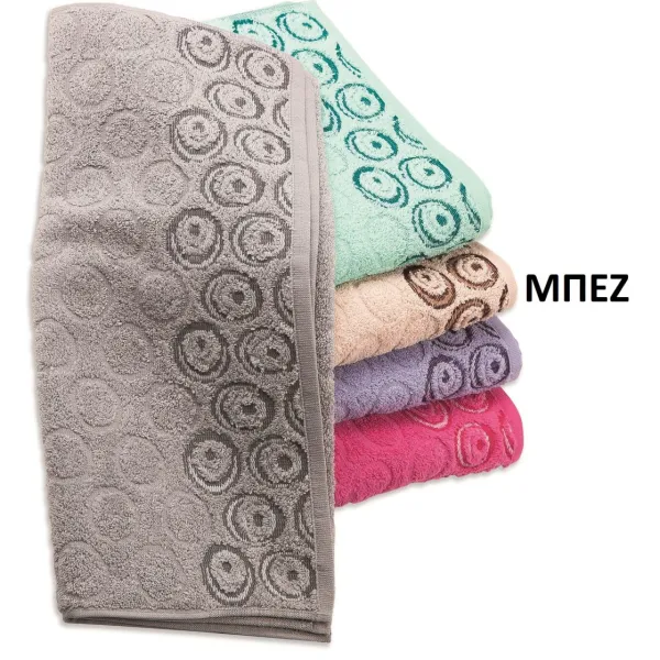 ΠΕΤΣΕΤΑ  ΖΑΚΑΡ ZERO TWIST ΟΥΡΑΝΙΑ 70X140 ΜΠΕΖ Cotton 100%