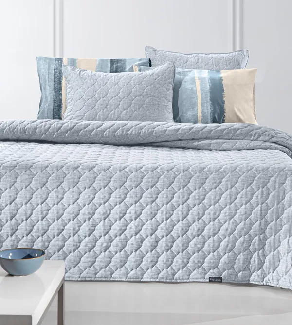 Προϊόν Σετ 2τμχ Κουβερλί Kiara Blue  Εικόνα