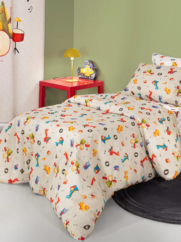 Προϊόν Σετ 3τμχ Παιδικά Σεντόνια Band Natural Εικόνα