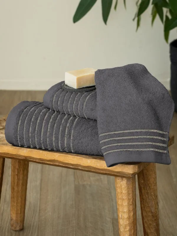 Προϊόν Σετ Πετσέτες (30X50, 50X90, 70X140) SER GREY Εικόνα