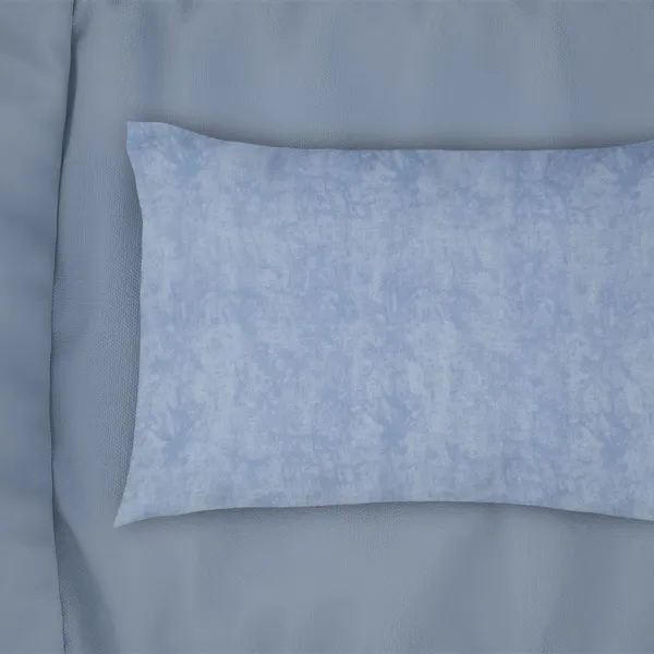 Μαξιλαροθήκη Premium Shadow 614 50X70 Sky Blue 100% Cotton
