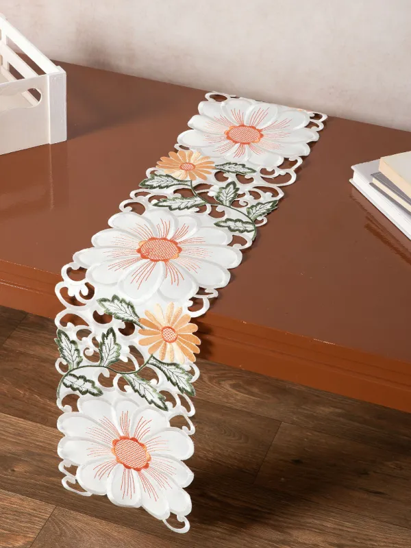 Σατέν κοφτή τραβέρσα (20cm x 150cm) 291 πορτοκαλί