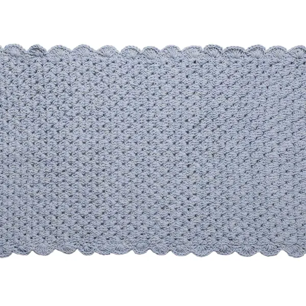 ΠΑΤΑΚΙΑ πλεκτό (70cm x 140cm) σιέλ