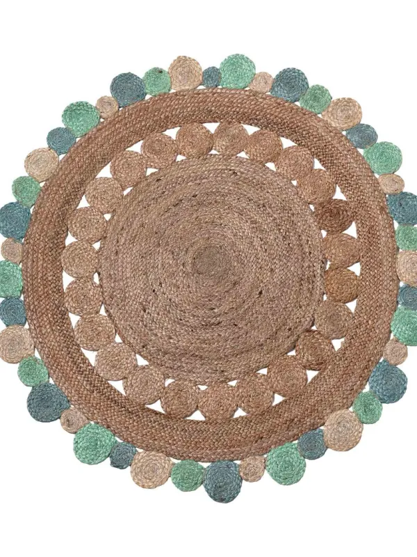 Προϊόν Χαλί γιούτα 1736 (120cm) light blue Εικόνα