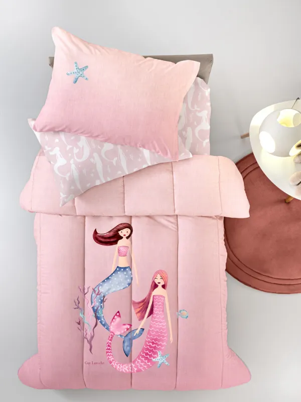 Προϊόν Κουβερλί Merida Pink Suede Εικόνα