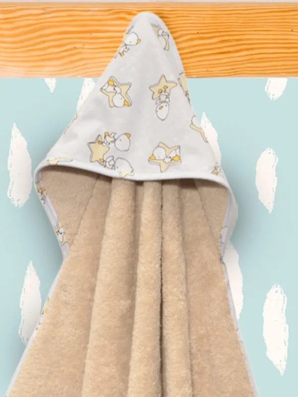 Μπουρνούζι Κάπα 75x75cm 100% Βαμβάκι 450 γρμ/τμ Design 210 Oliver Baby