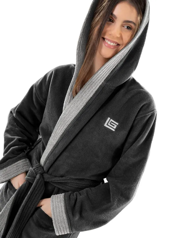 Μπουρνούζι Monogram Black 