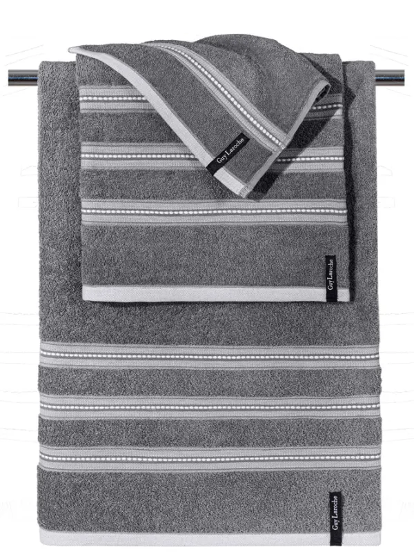 Προϊόν Σετ 3τμχ Πετσέτες Trio Anthracite Εικόνα