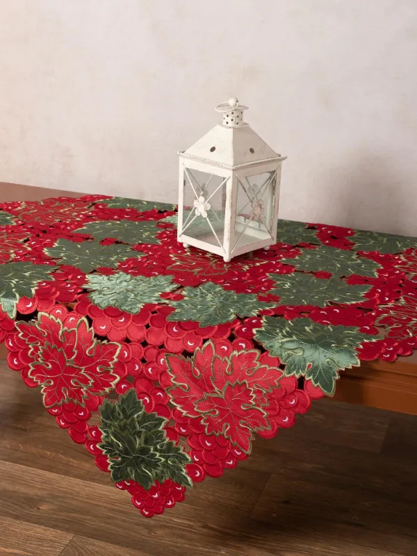 Σατέν κοφτό τραπεζοκαρέ (135cm x 135cm) 580 full