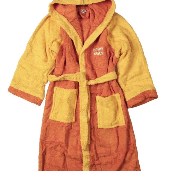 ΜΠΟΥΡΝΟΥΖΙ HAPPY SMILE kids Cotton 100% Orange