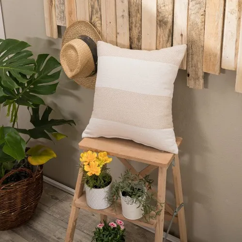 Προϊόν Μαξιλαροθήκη Gella 01 - 65x65cm δαπέδου με γέμιση  Εικόνα