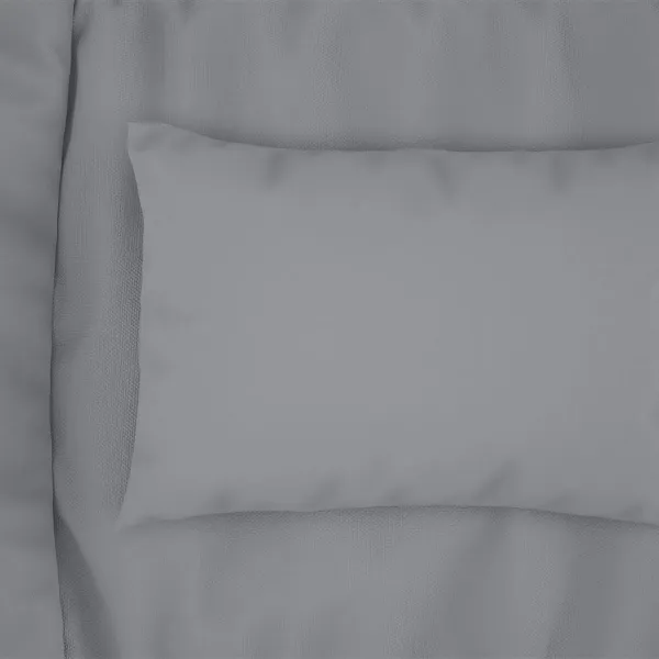 Μαξιλαροθήκες Ζεύγος Exotic Line 50X70+15 Grey 100% Cotton