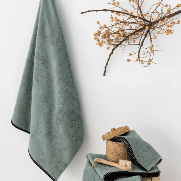 Πετσέτα Λουτρού Towels Collection 80x160 BROOKLYN SAGE