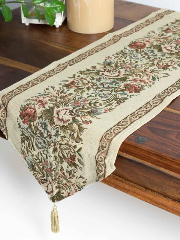 τραβέρσα  (33cm X 125cm)  xm015 ivory