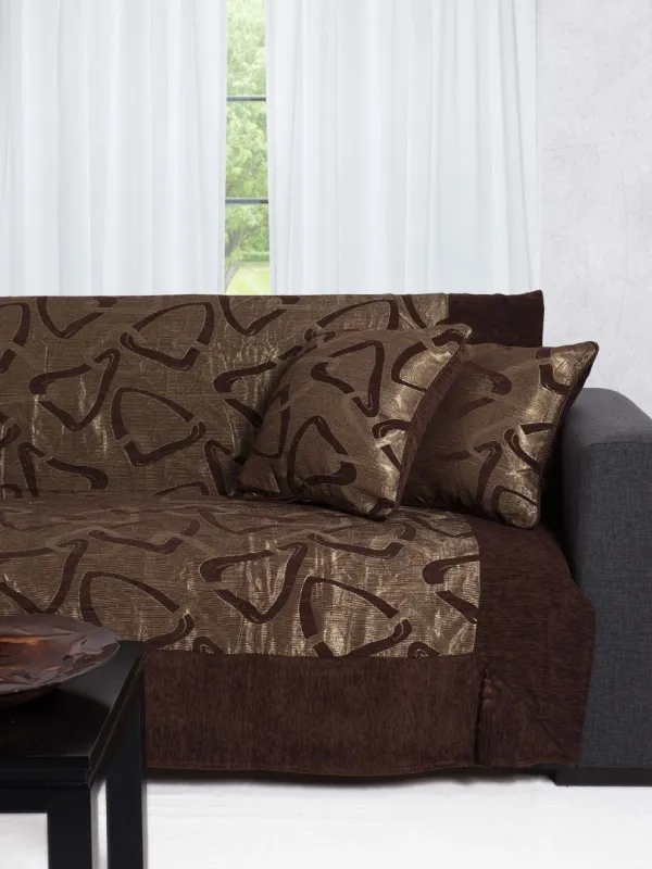 Προϊόν ΡΙΧΤΑΡΙΑ 11230 (180cm x 180cm / 180cm  x 250cm / 180cm x 320cm) καφέ Εικόνα