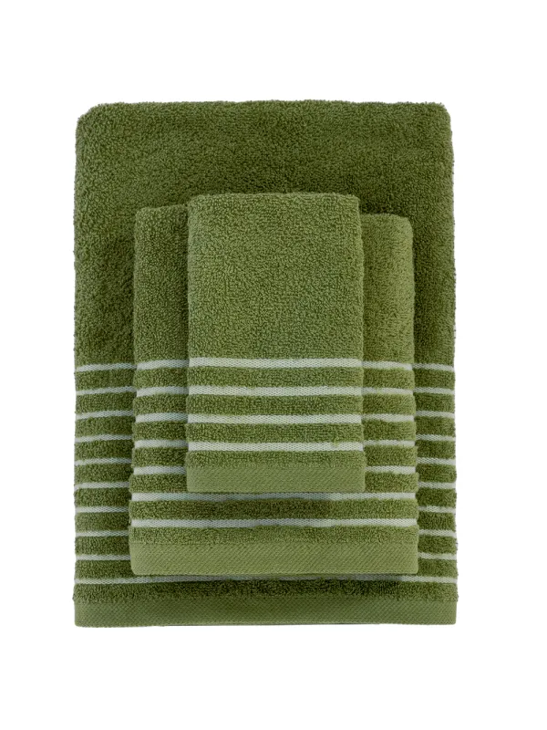 Προϊόν Σετ Πετσέτες (30X50, 50X90, 70X140) SER OLIVE Εικόνα