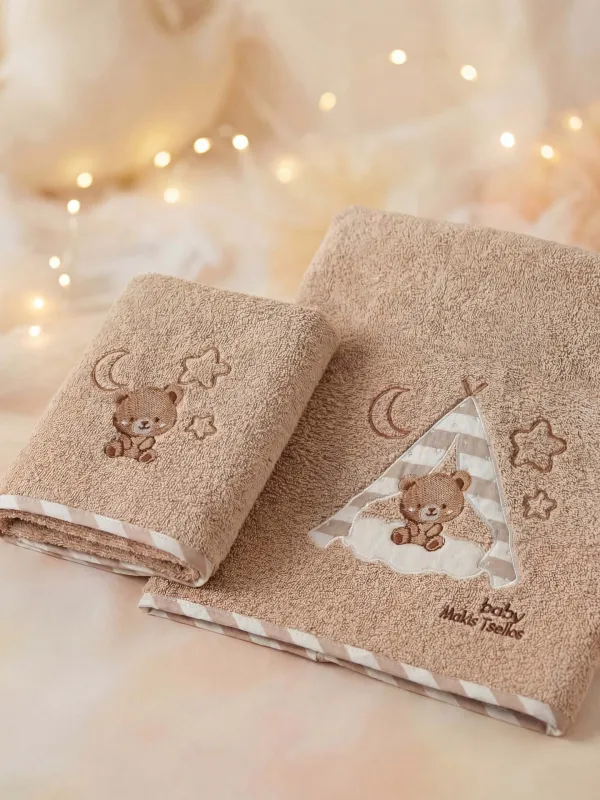 BOB ΣΕΤ ΠΕΤΣΕΤΕΣ BEBE  70X140+40X60 100% COTTON