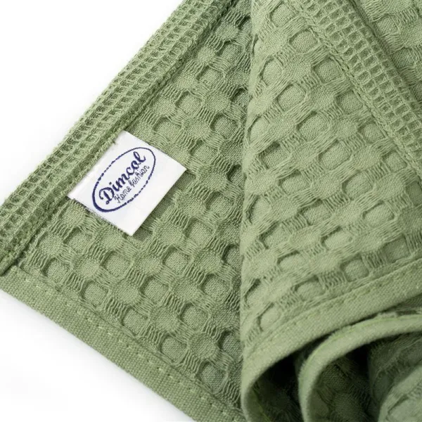 Ποτηρόπανο Πικέ 325 gr/m² Solid 50X70 Olive 100% Cotton