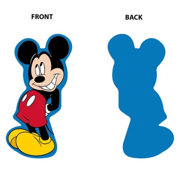 Mini Μαξιλάρι 3D Disney Home Mickey 412 15 cm Blue 100% Velboa