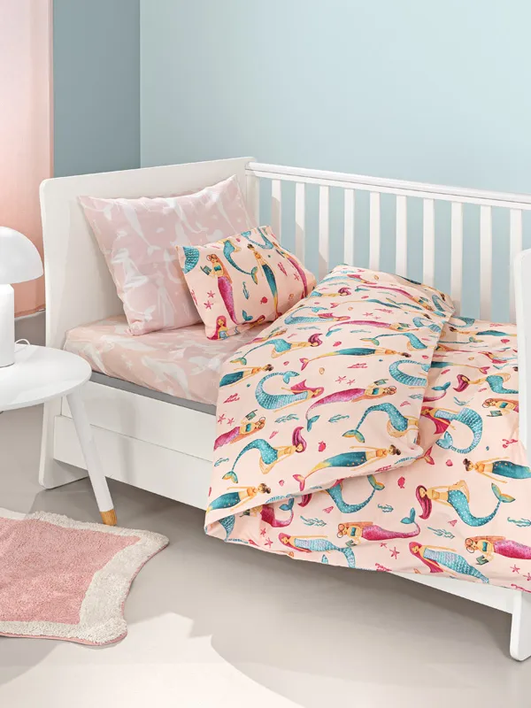 Προϊόν Σετ 3τμχ Βρεφικά Σεντόνια Merida Salmon Εικόνα